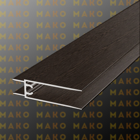 Профиль горизонтальный нижний MS220 Венге глянец (A36)